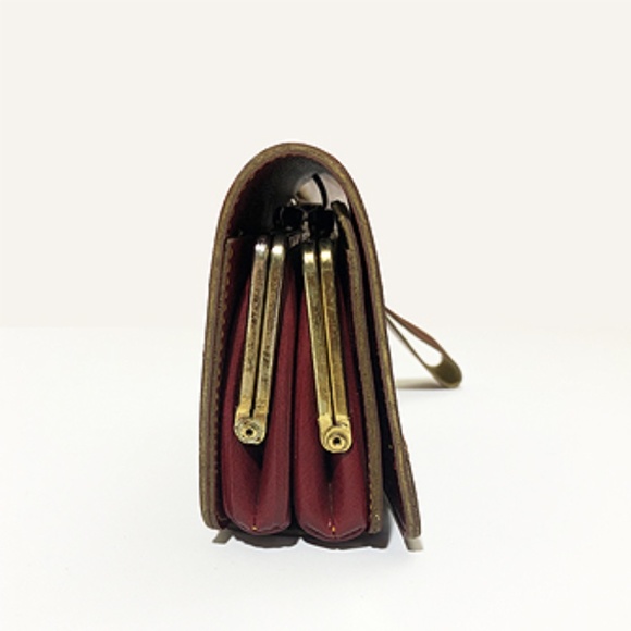 Old Fashion Vintage Clasp Closure Wristlet Wallet - Picture 6 of 11